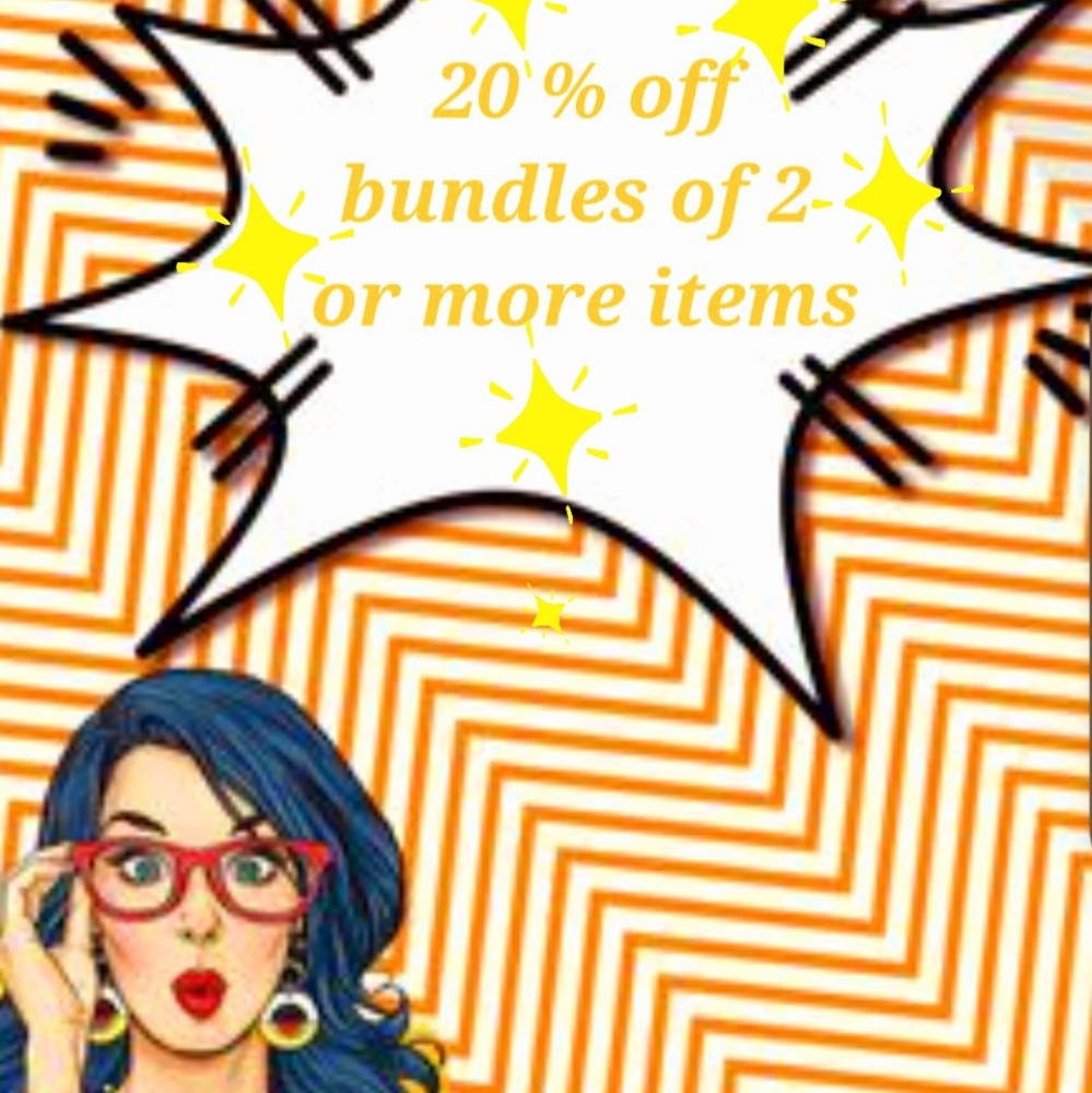 Dont forget bundles of 2 items of more get a 20% discount!